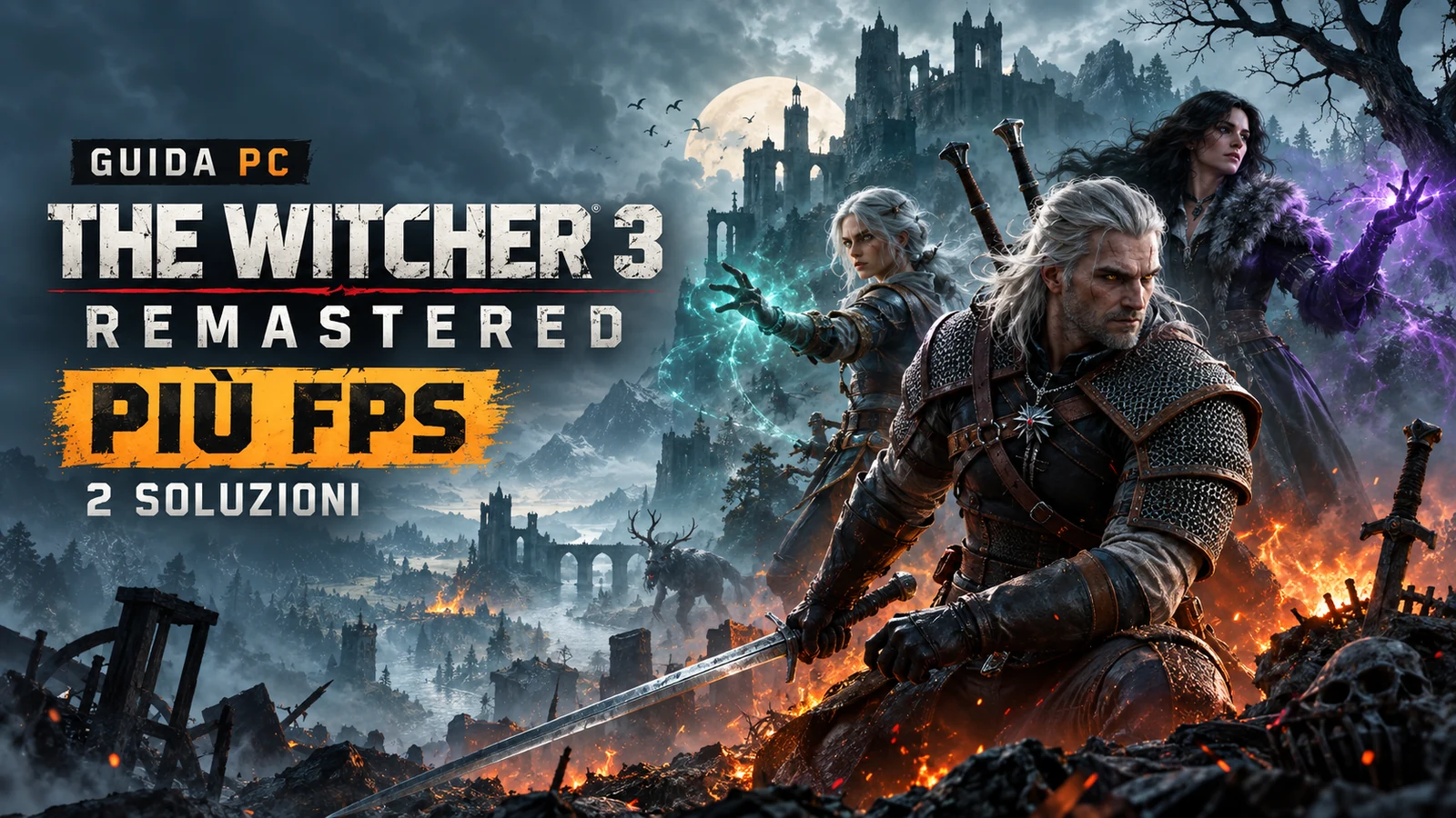 The Witcher 3 Remastered: guida alle prestazioni su PC