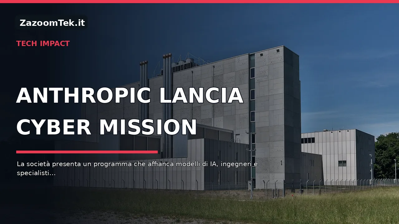 Anthropic lancia Cyber Mission: intelligenza artificiale per proteggere reti elettriche e software aperto