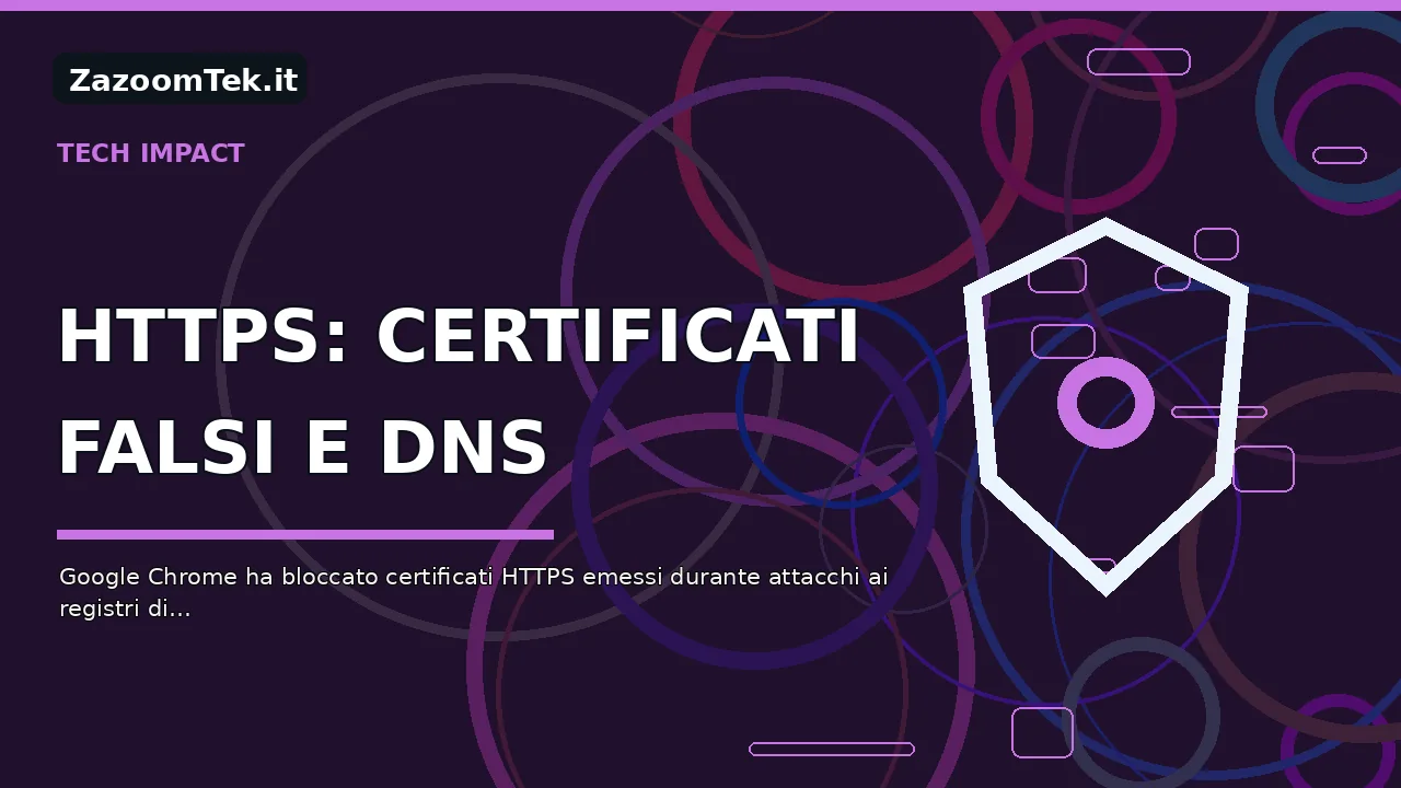 Certificati HTTPS non autorizzati: Google spiega gli attacchi ai domini .gh, .sl e .as
